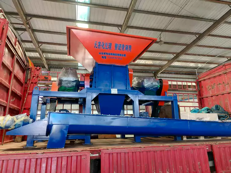 livestock carcass crusher equipment reference view